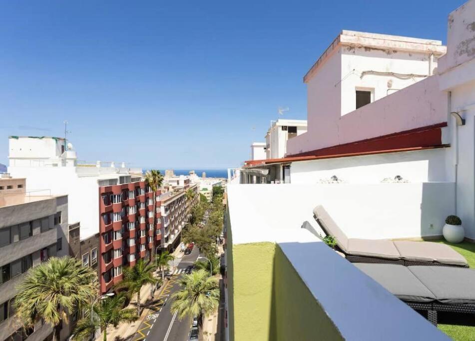 サンタクルスデテネリフェAtico Centro De Sc, Vistas, Aire Acondicionado!!!アパートメント エクステリア 写真